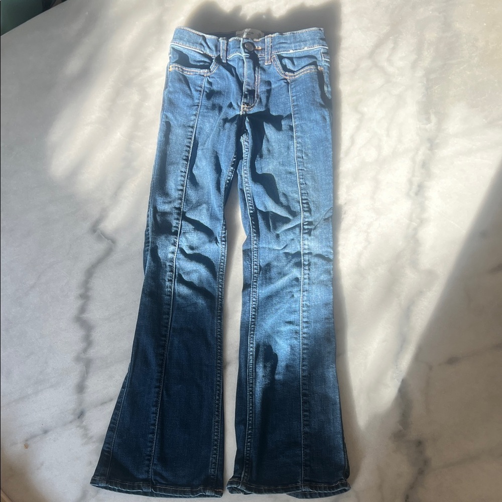 Abercrombie Kids Dark Blue Flare Jeans